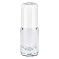 Aperçu: Flacon de déodorant en verre clair 5ml, déo à bille vide Aperçu: Flacon de déodorant en verre clair 5ml, déo à bille vide