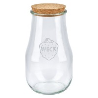 2700ml Pot tulipe WECK RR100 avec bouchon nature 2700ml Pot tulipe WECK RR100 avec bouchon nature