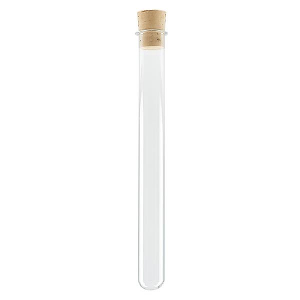 CDWERD Lot de 18 tubes à essai en verre avec bouchon en liège 35 ml 20 x 150 mm 
