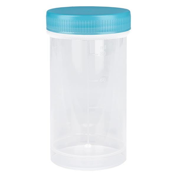 Pot en plastique multiusage de 100 ml