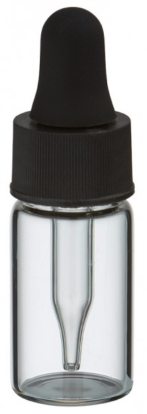 Flacon compte-gouttes avec pipette Verre clair, 100 ml