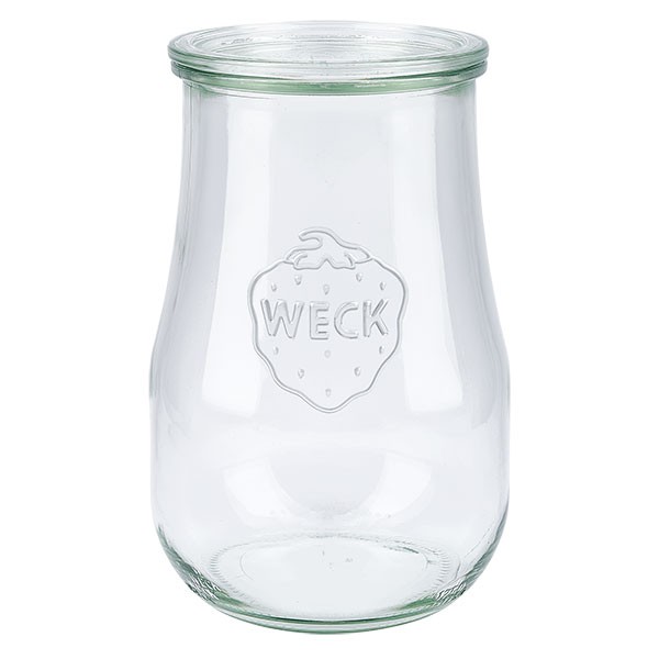 Bocal tulipe WECK 1750 ml avec couvercle