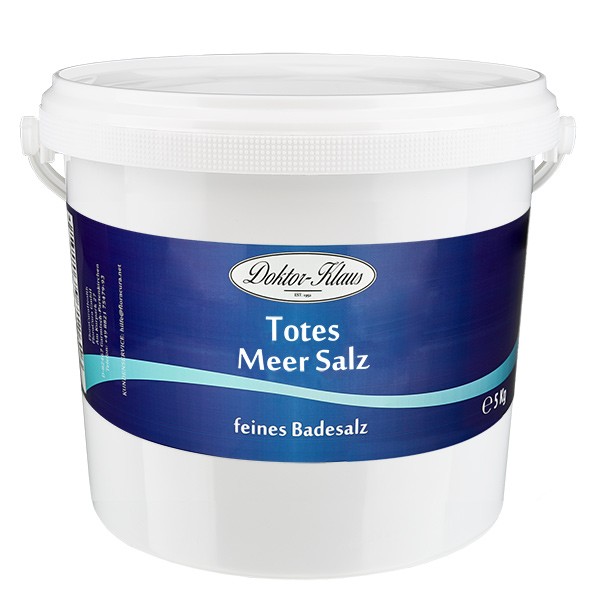 Sel de bain de la mer Morte premium 5 kg Doktor-Klaus