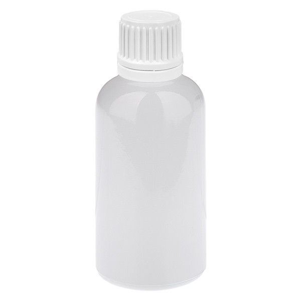 Flacon compte-gouttes de 30 ml 0,7 mm blanc OV WhiteLine UT18/30