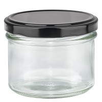 225ml pot avec couvercle BasicSeal noir UNiTWiST 225ml pot avec couvercle BasicSeal noir UNiTWiST