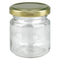 53ml pot rond avec couvercle BioSeal or UNiTWIST 53ml pot rond avec couvercle BioSeal or UNiTWIST