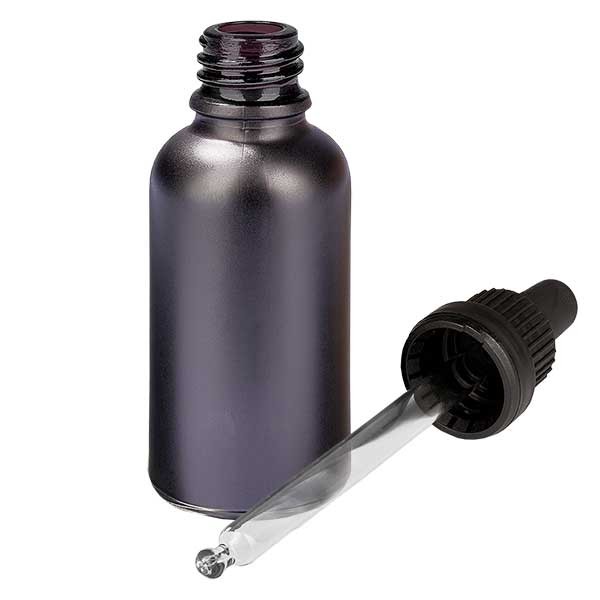 Flacon à pipette 30 ml inviolable BlackLine UT18/30 UNiTWIST