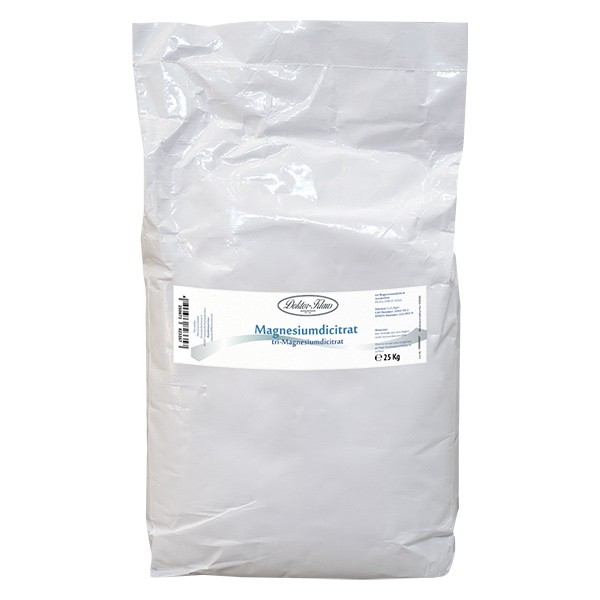Dicitrate de tri-magnésium anhydre 25 kg